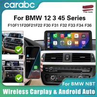 CARABC Wireless Carplay Android Auto For BMW NBT System 10.25" Car Video 1 2 3 4 5 Series F10 F11 F20 F21 F22 F30 F31 F32 F33