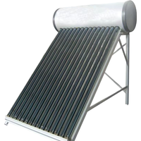 16 Tubes, 120L - Dual-purpose Vacuum Tube Solar Water Heater For Kitchen And Balcony