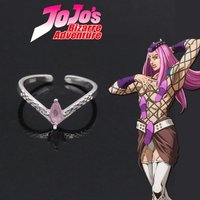 Bsarai Stone Mens Ocean Narciso Anasui Cosplay Adjustable Ring