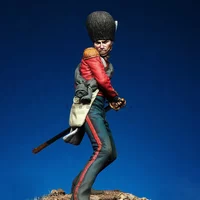 54mm Resin Soldier model kits figure colorless and self-assembled(Special offer)(Napoleonic soldiers)A-2063