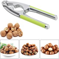 Pine Pecan Hazelnut Plier Multi-Function Quick Walnut Cracker Sheller Opener Stainless Steel Nutcracker Nut Cracker