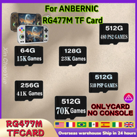 For ANBERNIC RG477M TF Card Plug&play Pre-install Retro Games Card Memory Card Handheld Gaming System Card Men Birthday Gifts