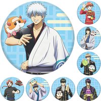 58mm Anime Gintama PUI PUI Molcar Cosplay COSTUME Badge Pin SPTE Tinplate Brooch Prop