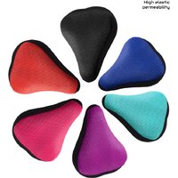 3D Bicycle Saddle Soft Bicycle Seat Cover Cycling Breathable Saddle Seat Comfortable Bicycle