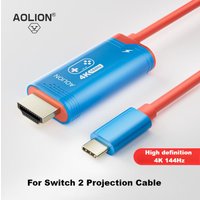 For Switch 2 Host Projection Cable HD HDMI Projection ROG ALLY Universal Projection Cable