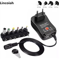 3V 4.5V 5V 6V 7.5V 9V 12V 2A 2.5A AC/DC Adapter Adjustable Power Supply Universal Adaptor Charger for LED Light Bulb Strip CCTV