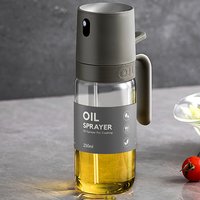 250ML Olive Oil Sprayer Versatile Edible Oil Spritzer Rust-Proof Soy Sauce Containers for Air Fryer Grilling Baking