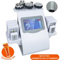 NEWS 6in1 Professional KIM 8 40K Cavitation Machine Vibrating Massager Weight Loss Sculpting Machine With gel(Fast Shipping)