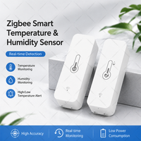 Zigbee Temperature Sensor for Smart Home IoT Devices Compatible with Yandex Alexa Home Assistant Zigbee2mqtt SmartLife Tuya