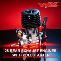Hot Sale Taiwan SH28 4.57CC Nitro Engine with Pull Starter | Replacement Engine for 1/8 RC Buggy Monster Truggy