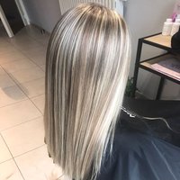 Ash Platinum Blonde Brazilian Colored Human Hair Wig Highlight 60 Grey Long Straight Transparent HD Lace Frontal Wig For Women