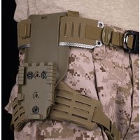 ARC Tactical Drop Leg Holster Thigh Belt Platform Gun Holster Adapter Base for G17 19 M9 Waist Platform Quick Locking