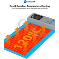 SUNSHINE LS3 Mini LCD Screen Remover Heating Stage Separator Pad for Mobile Phones And Tablet Screens - Essential Tool for Tech