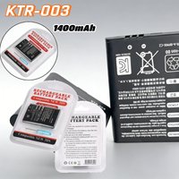 For Nintendo 3DS N3DS New 3DS Game Console Built-in Batteries KTR-003 Rechargeable Battery 3.7V 1400mAh KTR003 Lithium Battery