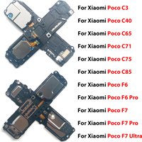 Loudspeaker bottom Loud Speaker Sound Buzzer Ringer Flex Cables For Xiaomi Poco C3 C40 C65 C71 C75 C85 F6 Pro F7 Ultra X7 Pro 5G