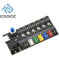 Multi-Channel AMS1117 Power Supply Module – Type-C & DC Input, 1.2V to 5V Output for Arduino & STM32 Projects