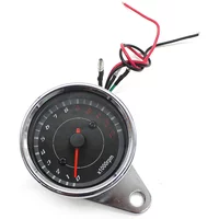 12V Motorcycle Tachometer Gauge Digital Electronic Induction LED Backlight Motorbike Universal Motorcycle Meter Counter