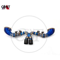 CBNT Special design Titanium Match OEM Valve Exhaust Axleback for Porsche 911 992 GT3 GT3RS 2021+ 4.0L Muffler Exhaust System