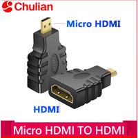 New Generic Micro HDMI-M To HDMI-F Adapter Micro HDMI-Compatible Type D To HDMI Female Converters Adapter for Microsoft Surface