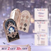 Flower Knows Little Angel Collection Nine-Color Eyeshadow Palette Delicate Matte Glow Shimmer