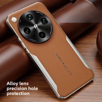 Case For Oppo Find X9 Ultra Luxury Electroplated Skin-Friendly PU Leather Cover For OPPO find X9 Ultra Ultra-Thin Shockproof