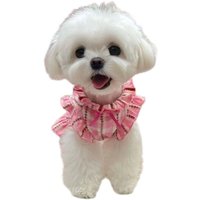 Classic Plaid Puppy Clothes Pet Princess Dresses Yorkshire Home Clothes Teddy Soft Two Legged Camisole XS-XL
