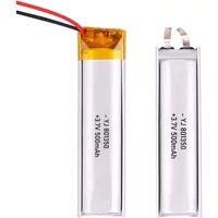 3.7V 500mAh Polymer Lithium LiPo Rechargeable Battery 801350 For Bluetooth headset, beauty instrument, selfie stick, spray, etc