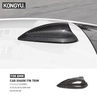 Real Carbon Fiber Car Shark Fin Trim Cover For BMW 1 2 3 4 5 7 Series X1 X3 F22 F30 F34 F80 F87 F32 F36 G11 G20 G12 G30 M2 M3 M4 image 4