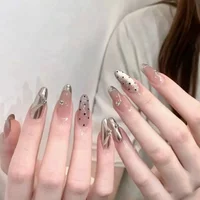 1Pcs Nail Stamping Plates Striped Wave Points Pattern French Stainless Steel Stencil Nail Art Transfer Template Manicure Tool