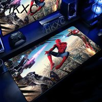 Spider Man Mouse Pad XXL Anime HD Rubber Keyboard Mousepad Suitable For Office Desk Laptops Gaming Accessories Non Slip