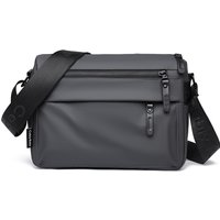 New Fashion Casual Men's Shoulder Bag High-end PU Film Waterproof Crossbody Bag Versatile Work Commuting Sports Messenger Bag