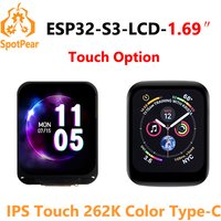 Waveshare ESP32-S3 1.69inch Touch LCD Option 240×280 Pixels Supports WiFi/Bluetooth