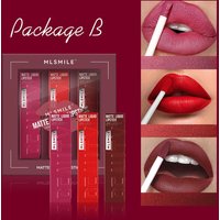 6 Colors Sexy Matte Nude Liquid Lipsticks Non-stick Cup Long Lasting Velvet Lip Gloss Square Tube Lip Tint Waterproof Lip Makeup