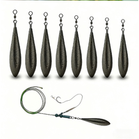Diamond Waterdrop Lead Sinker Carp Fishing Rig Weight Sinker Long Casting Reservoir Angling Fishing Accessories 70-120g