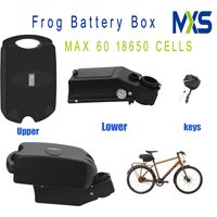 Frog Eike Battery Box Huge Battery Box MAX 60PCS 18650 Cells for Ebike Large Shell Case Battery Case Box