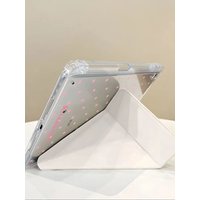 Simple Black Creativity Case For iPad Air 11 10th 11th A16 9th Cover iPad Pro 11 4 5 10.9in 12.9 M2 M3 M4 Mini 7 Pencil Holder
