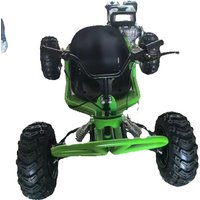 NEW Four stroke off-road go kart fuel version all terrain mini adult drift four-wheel beach rally race car snow kart desert kart
