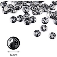 Car Logo Remote Key Fob Emblem Badge Sticker Accessories For Morris Garages MG ZS 7 6 Cyberster MG3 MG5 MG6 MG7 MG4 EV ES HS One
