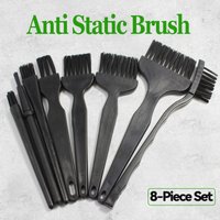 8-Piece Multifunctional Anti-Static Plastic And Carbon Fiber Tweezers Brush Set Dust Removal Cleaning And Maintenance Set