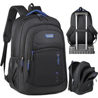 Leisure backpack, multi pocket backpack, durable laptop bag, fashionable travel backpack, business commuting backpack