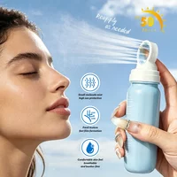 High Protection Small Aperture Sunscreen Spray Waterproof Sweat Proof Refreshing Oil Temperature Control Summer Cooling Spray
