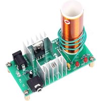 DIY Mini Tesla Coil DIY Electronic Kit DC 15-24V 15W Tesla Music Coil Plasma Speaker Fun Kits Arc Plasma Magical Scientific Toy