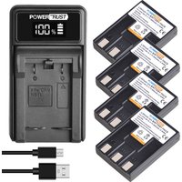 PowerTrust NB-3L Battery+ Charger for Canon PowerShot SD10,SD100,SD110,SD20,SD500,SD550,Digital IXUS 700,750,Digital 30,PC1060