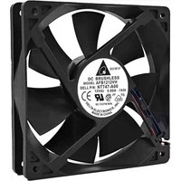 For Delta AFB1212VH 12V 0.60A Case Fan 12025 3100RPM Dual Ball Bearing Server PC Cooling Fan Industrial Radiator Exhaust Fan