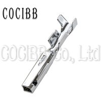 20 Pcs Brass Tinned 0.4mm Female Cable Splice Terminal Crimp Pins Automotive Connector Terminal Block For Wire 917308-1