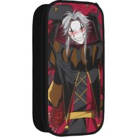 Fun Game The Freak Circus Pierrot Pencil Cases Pencil Pouch Pen Box for Student Large Storage Bags Office Gift Stationery