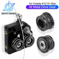 Upgrade Extruder Gear for Creality K1 K1C K1 Max All Metal Filament Drive Gear for Ender-3 V3 Plus Extruder Gear Hardened Steel