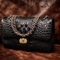 Luxury Quality Snakeskin Crossbody Bags For Women Designer Brand Handbags Chain Shoulder Messenger Bags Ladies Purser Hand bag