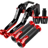 For BMW F700GS F 700 GS F700 GS 2013-2015 2016 2017 Motorcycle Accessories Adjustable Brake Clutch Lever Handle bar Grips Ends