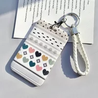 Women Men Business Card Holder Cute Credit Card Holders Bank ID Holders Badge Children Bus Card Cover Case